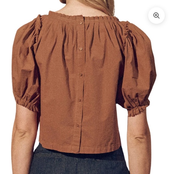 NEW THE GREAT. hills top in suntan - Picture 3 of 10